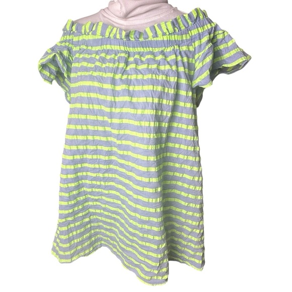 Anthropologie Bayside Off-The-Shoulder Dress Corey Lynn Calter medium Petite - Picture 4 of 7